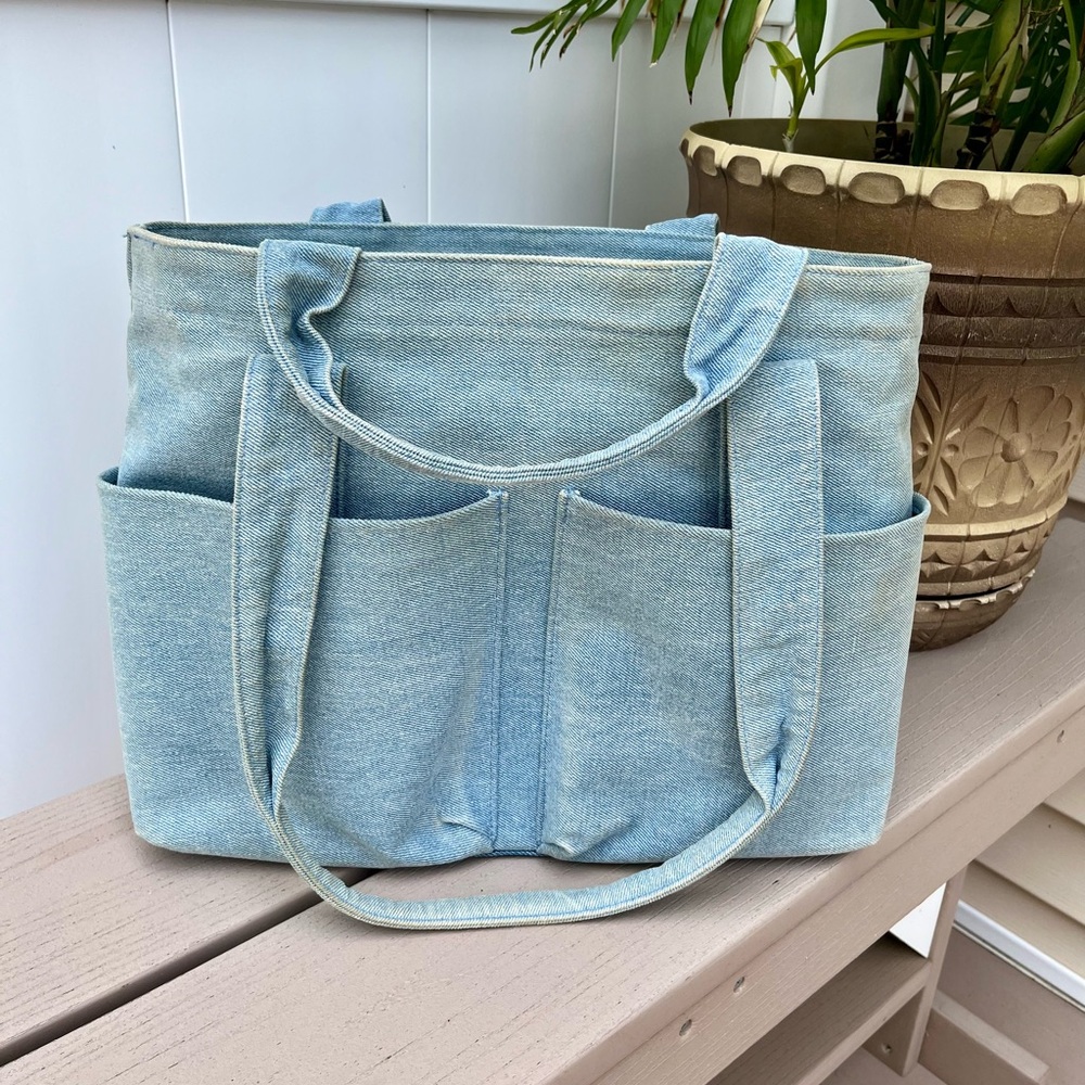 Dagne Dover Small Vida Tote Denim
